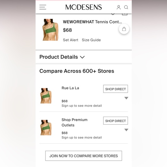 Both NWT- WeWoreWhat- Sling strap Sports Bra- size XL 14/16 - Picture 4 of 11